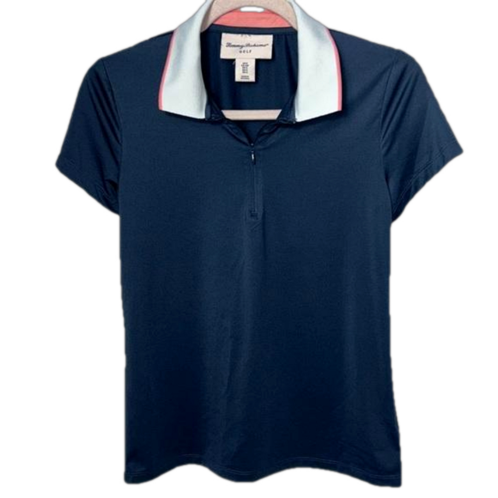 Tommy Bahama Golf Polo Short Sleeve Navy Blue